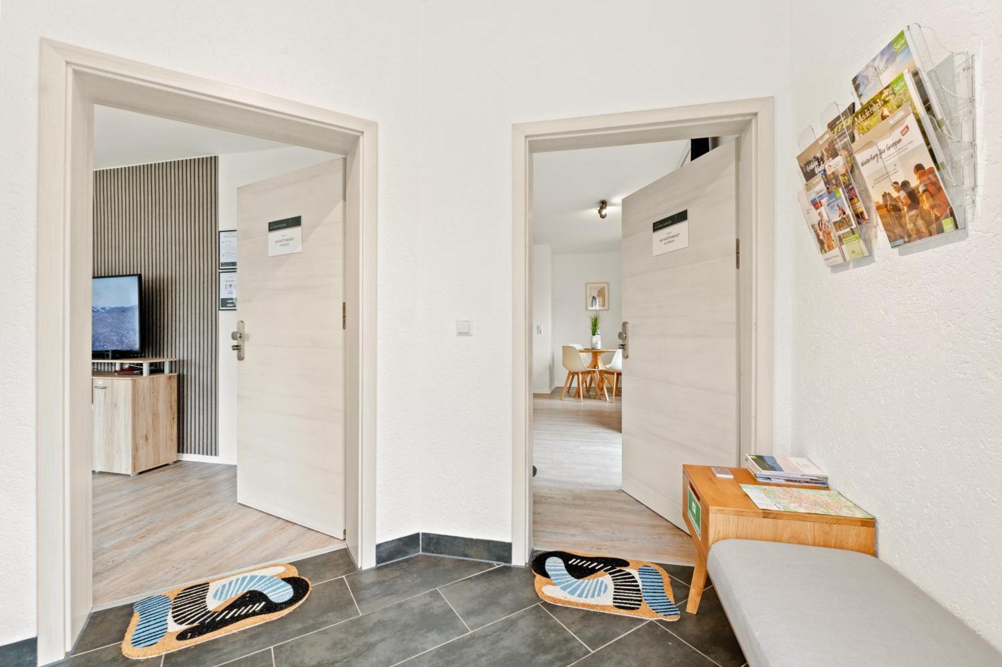 Greenhouse Living Apartment Fagus Mit Terrasse Und Feuerstelle - 6 Minuten Nach Winterberg - 4 Minuten Zur Ruhrquelle - Wandern - Mountainbike Fahren - Reisen Mit Hund & Natur Geniessen Medebach Exterior foto